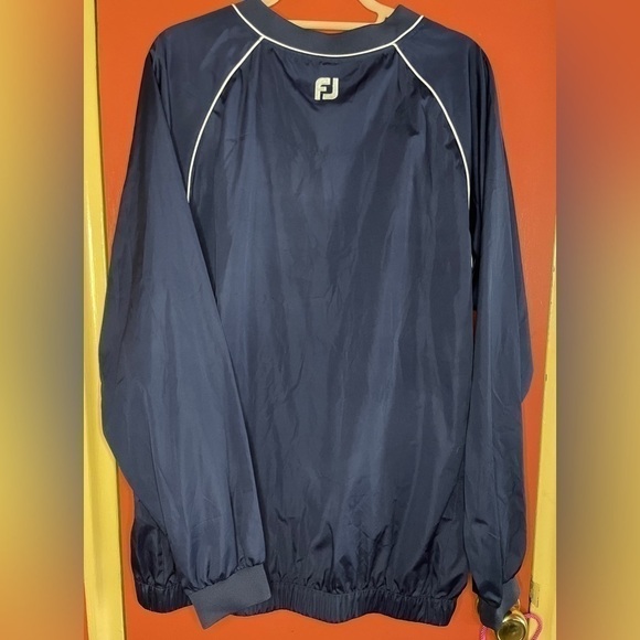 FOOTJOY Windbreaker with pockets Men’s Large EUC - Picture 2 of 3